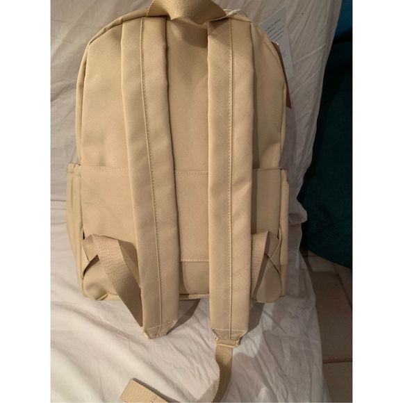 NWT BEIS The Beisics Backpack in BEIGE - Picture 3 of 8